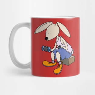 Training rabbit Mug